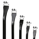 Owl Tools Heavy Duty Pry Bar Set (5 Bars, 6-24 Inch) Metal Striking, B07XQC1PKP - Brand New