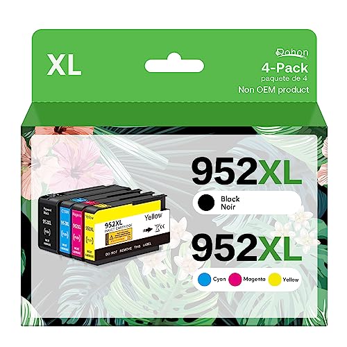 ROHON - 952XL LATEST UPGRADE COMPATIBLE INK CARTRIDGES COMBO PACK - Multi Color Brand New