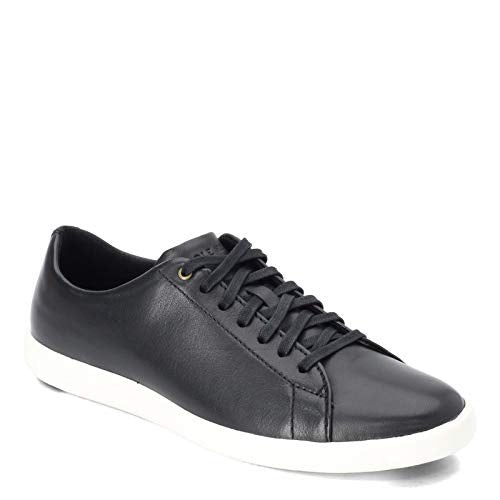 COLE HAAN GRAND CROSSCOURT II SNEAKERS MEN'S SIZE 12 BLACK LEATHER/WHITE - Like New