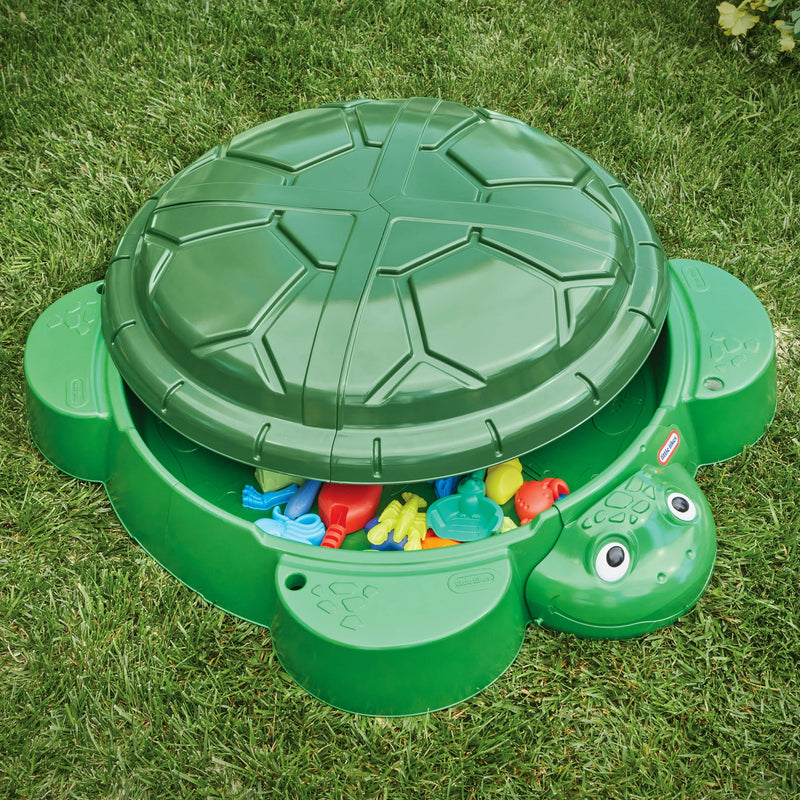 LITTLE TIKES TURTLE SANDBOX 2.0 - GREEN - Like New