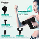 ADURO SPORT® DEEP TISSUE RECOVERY MASSAGER MAX S-MGMG-01 - BLACK - Like New