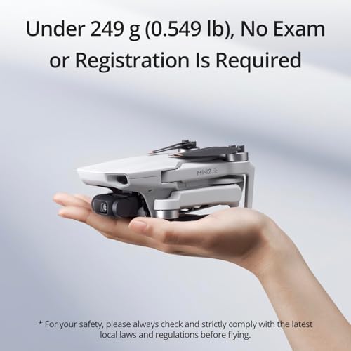 DJI MINI 2 SE LIGHTWEIGHT MINI DRONE QHD VIDEO MT2SD-GRAY - GRAY - Like New