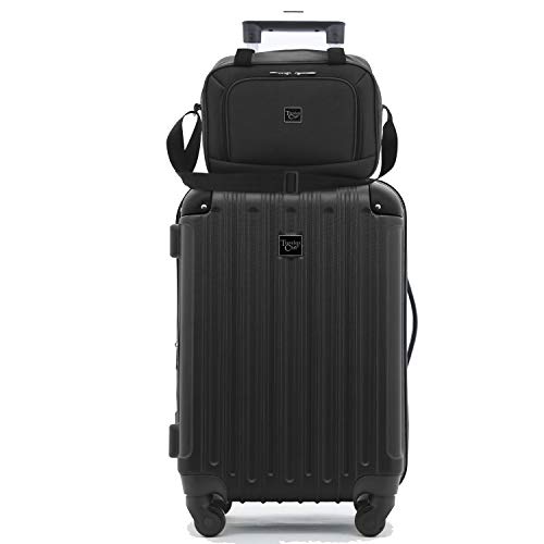 TRAVELERS CLUB MIDTOWN HARDSIDE LUGGAGE TRAVEL, 4-PIECE SET T-55504-001 - BLACK - Brand New
