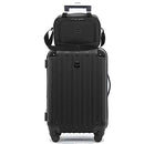 TRAVELERS CLUB MIDTOWN HARDSIDE LUGGAGE TRAVEL, 4-PIECE SET - BLACK - Like New