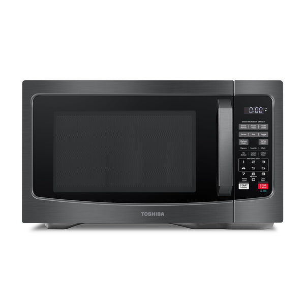 TOSHIBA EM131A5C-BS COUNTERTOP MICROWAVE OVENS 1.2 CU FT 1100W - BLACK - Like New