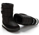 71238 DADAWEN MENS/WOMENS WATERPROOF WARM FUR LINED OUTDOOR BOOTS BLACK 5M/6W - Like New
