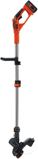 BLACK+DECKER 40V MAX Brushless String Trimmer 2Ah Battery LCC140AM - Orange - Like New