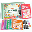 Timetome Magic Grooved Writing Practice Books Reusable 3D Groove Handwriting - Brand New