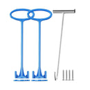 GENERIC 2 PIECES SKIMMER BASKET HANDLE POOL SKIMMER BASKET HOOK - Scratch & Dent