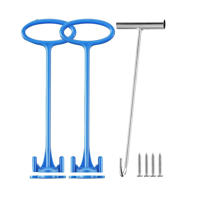 GENERIC 2 PIECES SKIMMER BASKET HANDLE POOL SKIMMER BASKET HOOK - Scratch & Dent