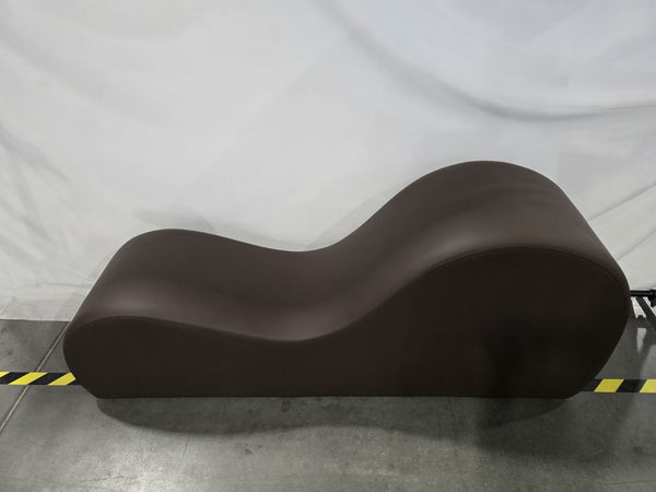 GENERIC CHAISE LOUNGE FOR YOGA GREAT FOR STRETCHING RELAXATION EXERCISE - BROWN - Like New