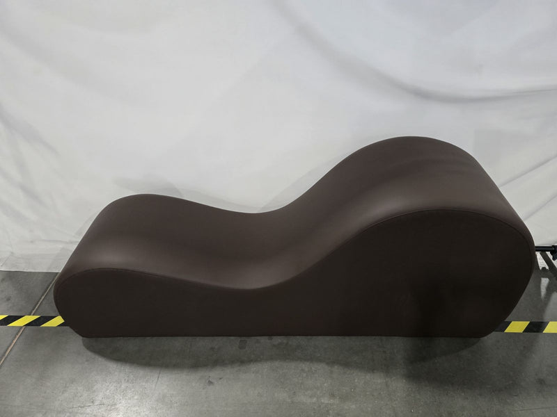 GENERIC CHAISE LOUNGE FOR YOGA GREAT FOR STRETCHING RELAXATION EXERCISE - BROWN - Like New