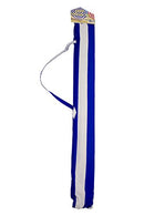 Shelta Australia 180 cm Beach Umbrella Noosa Blue/White Striped - Brand New