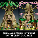 LEGO THE LEGEND OF ZELDA GREAT DEKU TREE 2IN1 MODEL BUILDING SET 77092 MULTI - Brand New