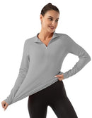 FKEEP Women's Polo Shirts Long Sleeve UPF 50+ Sun Protection Tennis Golf - Brand New