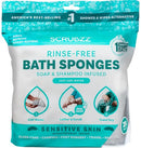 Scrubzz Disposable No Rinse Bathing Wipes for Senstive Skin - 25 Pack - Brand New