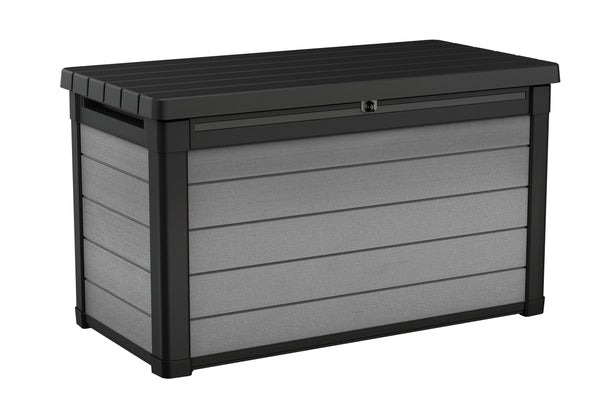 Keter Garden Storage Box Denali 380L 17206371 - Anthracite - Scratch & Dent