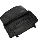TRAVELERS CLUB ADULT DROP-BOTTOM ROLLING DUFFEL WITH TELESCOPIC HANDLE - BLUE - Like New
