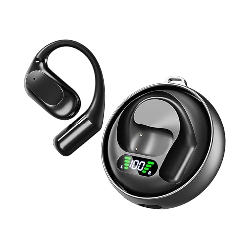 GANODS TRANSLATION EARBUDS REAL TIME, AI TRANSLATION HEADPHONES M114 - BLACK - Like New