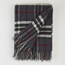 Cozy Blankets New Zealand Wool Blanket with Fringes 55"x79" (140 x 200 cm) Grey - Brand New