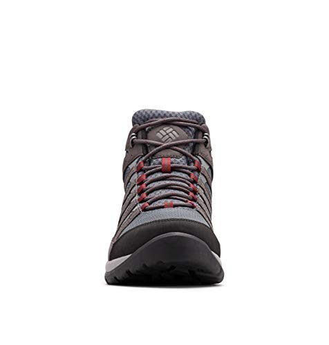 COLUMBIA MEN'S REDMOND V2 MID SHOES SIZE 13 GRAPHITE/RED JASPER BM0833-053 - Like New