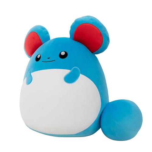 SQUISHMALLOWS 14IN MARILL POKÉMON ULTRASOFT OFFICIAL JAZWARES SQPK00264-14IN - Brand New