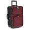 TRAVEL SELECT AMSTERDAM SOFTSIDE EXPANDABLE ROLLING LUGGAGE 21 INCH - BURGUNDY - Brand New