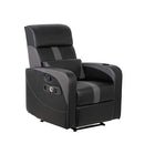 X ROCKER GAMMA RECLINER GAMING CHAIR, 2.1 BLUETOOTH AUDIO SYSTEM, 718001 - BLACK - Like New