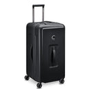DELSEY PARIS TURENNE HARDSIDE LUGGAGE SPINNER WHEELS 2-PIECE TRUNK SET - BLACK - Like New