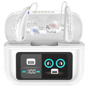 WASOCA HEARING AIDS SENIORS BLUETOOTH RECHARGEABLE HEARING AIDS - WHITE - Like New