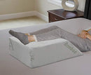 InteVision Ortho Bed Wedge Pillow, Removable Cover (8" x 21" x 24") - Brand New