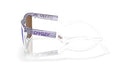 Oakley OO9289 Frogskins Hybrid Round Sunglasses Matte LILAC/CLEAR/VIOLET LENSES - Like New