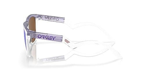 Oakley OO9289 Frogskins Hybrid Round Sunglasses Matte LILAC/CLEAR/VIOLET LENSES - Like New