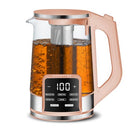 GOURMIA ELECTRIC GLASS KETTLE 1.7L DIGITAL DISPLAY GDK-2365 - PEACH - Like New