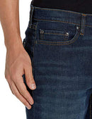 MGT55000 Amazon Essentials men's Jeans Slim-Fit Comfort Stretch, Dark Blue - Brand New
