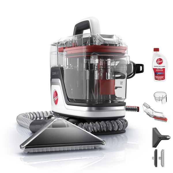 HOOVER CLEANSLATE PLUS PORTABLE UPHOLSTERY SPOT FH14050V - RED/WHITE - Brand New