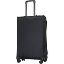 LUCAS LUGGAGE 27” TUSCANY SPINNER SUITCASE - EXPANDABLE, SOFTSIDE - BLACK - Like New