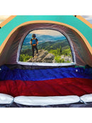 UBON INSTANT POP UP TENT, 2-3 PERSON QUICK TENT - GREEN,ORANGE,BLACK - Like New