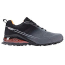 Kricely Men's Trail Running Shoes Fashion Walking Hiking Sneakers Grey - Like New