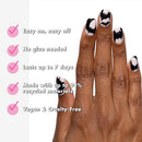Olive & June Super Stick Mani Press-On Nails Short Squoval 2406 Halloween - Brand New