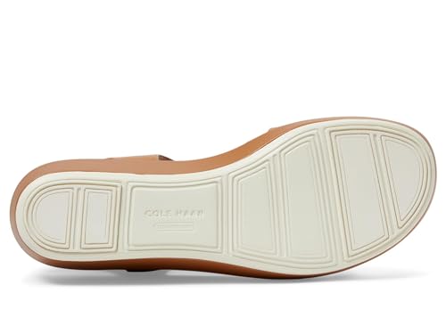 COLE HAAN WOMEN'S ORIGINAL GRAND PEYTON FLATFORM SLIDE SANDAL SIZE 9 PECAN - Like New