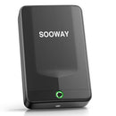 SOOWAY SMALL PISTOL GUN SAFE BIOMETRIC GUN SAFE FOR HANDGUN - BLACK - Like New