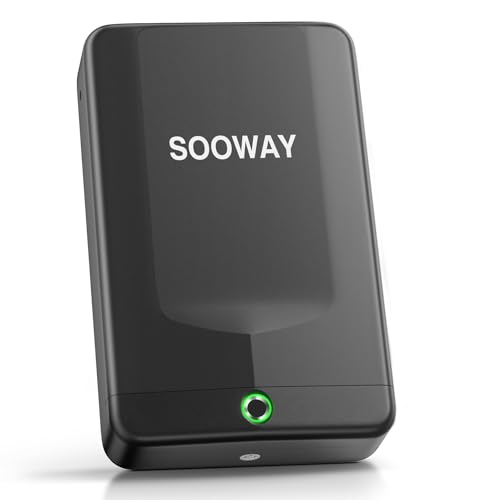 SOOWAY SMALL PISTOL GUN SAFE BIOMETRIC GUN SAFE FOR HANDGUN - BLACK - Like New