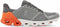 21.99628 ON RUNNING MENS CLOUDFLYER GRAY/ORANGE SIZE 12 Like New