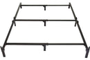 AMAZON BASICS METAL BED FRAME 9-LEG FOR BOX SPRING MATTRESS FULL - BLACK - Like New