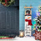 Glitzhome Wooden Welcome Sign for Porch Farmhouse Christmas Wall Hanging Snowman - Like New