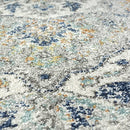 Luxe Weavers Distressed Floral Oriental Area Rug Cream 2x7 - Brand New