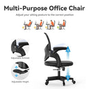 Nazhura Mesh Office Desk Chair with Adjustable Height (Mid-Height, Black) - Like New