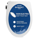 BIO BIDET SLIM ZERO NON ELECTRIC BIDET TOILET SEAT ELONGATED, LOW PROFILE SEAT - Brand New