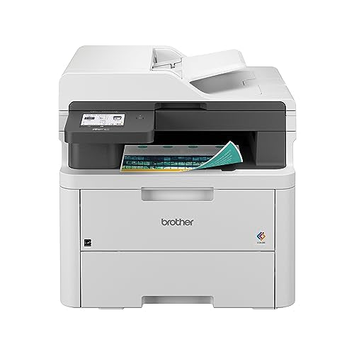 BROTHER WIRELESS DIGITAL COLOR ALL-IN-ONE PRINTER MFC-L3720CDW - WHITE - Like New